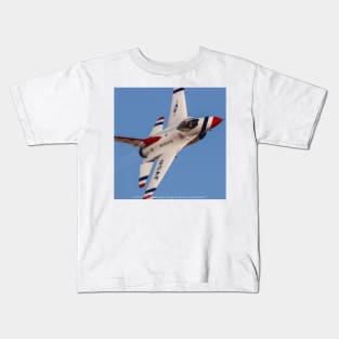 F-16 Thunderbird 5 Sneak-Pass Kids T-Shirt